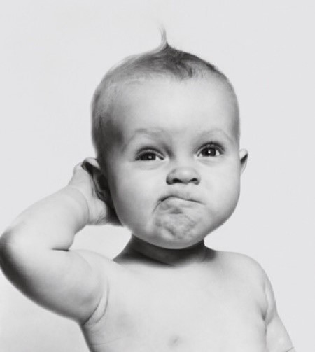 Baby Making Funny Face