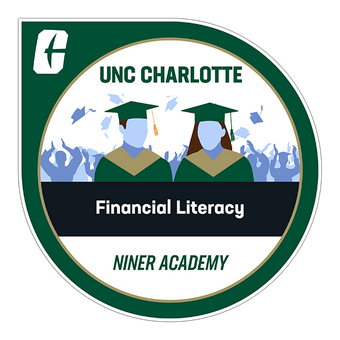 Niner Academy Financial Series Badge of Completion