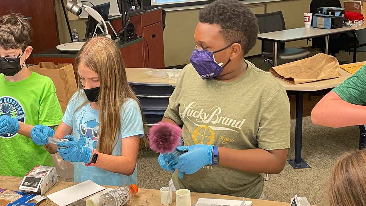 UNC Charlotte Camps on Campus 49er Minors The Science Behind CSI
